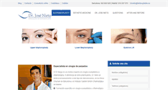 Desktop Screenshot of blefaroplastia.es